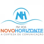 Logo da rádio Rádio Novo Horizonte FM ao vivo online