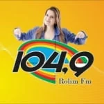Logo da rádio Rádio Rolim 104.9 FM ao vivo online