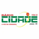 Logo da rádio Rádio Cidade 104.9 FM ao vivo online