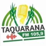 Logo da rádio Rádio Taquarana FM ao vivo online