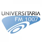 Logo da rádio Rádio Universitária 100.7 FM ao vivo online