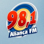Logo da rádio Rádio Aliança 98.1 FM ao vivo online