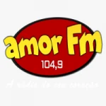 Logo da rádio Rádio Amor 104.9 FM ao vivo online