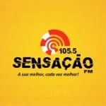 Logo da rádio Rádio Sensação 105.5 FM ao vivo online