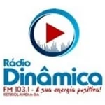 Logo da rádio Rádio Dinâmica FM ao vivo online