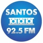 Logo da rádio Rádio Santos 92.5 FM ao vivo online