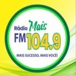 Logo da rádio Rádio Mais 104.9 FM ao vivo online
