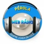 Logo da rádio Pérola Web Rádio ao vivo online