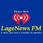 Logo da rádio Lage News FM ao vivo online