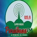 Logo da rádio Super Rádio Paraibuna 105.9 FM ao vivo online