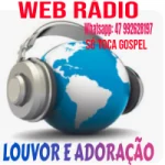 Logo da rádio Web Rádio Louvor e Adoração ao vivo online