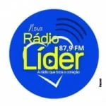 Logo da rádio Rádio Líder 87.9 FM ao vivo online