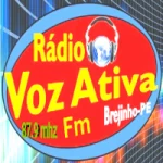 Logo da rádio Rádio Voz Ativa 87.9 FM ao vivo online