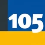 Logo da rádio Haarlem 105 FM ao vivo online