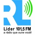 Logo da rádio Rádio Líder 101.5 FM ao vivo online