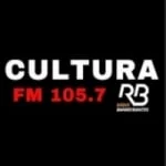 Logo da rádio Rádio Cultura 105.7 FM ao vivo online