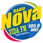 Logo da rádio Rádio Nova Vida FM ao vivo online