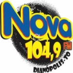 Logo da rádio Rádio Nova 104.9 FM ao vivo online