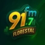 Logo da rádio Rádio Florestal 91.7 FM ao vivo online