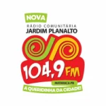 Logo da rádio Rádio Jardim Planalto 104.9 FM ao vivo online