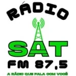 Logo da rádio Rádio Sat 87.5 FM ao vivo online