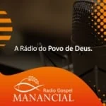 Logo da rádio Gospel Manancial ao vivo online