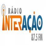 Logo da rádio Rádio Interação 87.5 FM ao vivo online