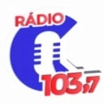 Logo da rádio Rádio Cristalina 103.7 FM ao vivo online