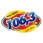 Logo da rádio Rádio Amor Butiá 106.3 FM ao vivo online