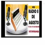 Logo da rádio Rádio 8 de Agosto ao vivo online
