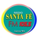 Logo da rádio Rádio Santa Fé FM ao vivo online