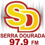 Logo da rádio Rádio Serra Dourada 97.9 FM ao vivo online