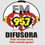 Logo da rádio Rádio Difusora FM 95.7 ao vivo online