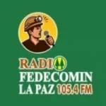 Logo da rádio Radio Fedecomin 105.4 FM ao vivo online
