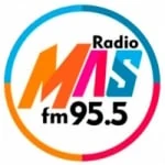 Logo da rádio Radio Más 95.5 FM ao vivo online