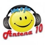 Logo da rádio Rádio Antena 10 ao vivo online
