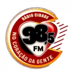 Logo da rádio Rádio Cidade 98.5 FM ao vivo online
