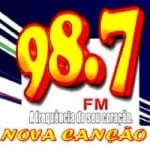 Logo da rádio Rádio Nova Canção 98.7 FM ao vivo online