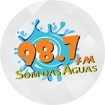 Logo da rádio Rádio Som Das Águas 98.7 FM ao vivo online
