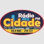 Logo da rádio Rádio Cidade 98.9 FM ao vivo online