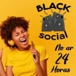 Logo da rádio Web Ráio Black Social ao vivo online