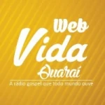 Logo da rádio Web Vida Quarai ao vivo online
