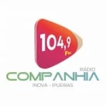 Logo da rádio Rádio Companhia Inova 104.9 FM ao vivo online