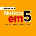 Logo da rádio Rádio Notícia em 5 ao vivo online
