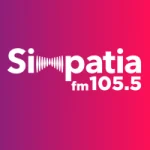 Logo da rádio Rádio Simpatia 105.5 FM ao vivo online