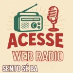 Logo da rádio Acesse Rádio Web ao vivo online
