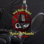 Logo da rádio Web Rádio Novo Mundo ao vivo online