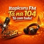Logo da rádio Rádio Itapicuru 104.9 FM ao vivo online