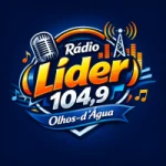 Logo da rádio Rádio Líder FM ao vivo online
