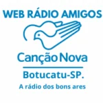 Logo da rádio Web Rádio Amigos Canção Nova Botucatu ao vivo online